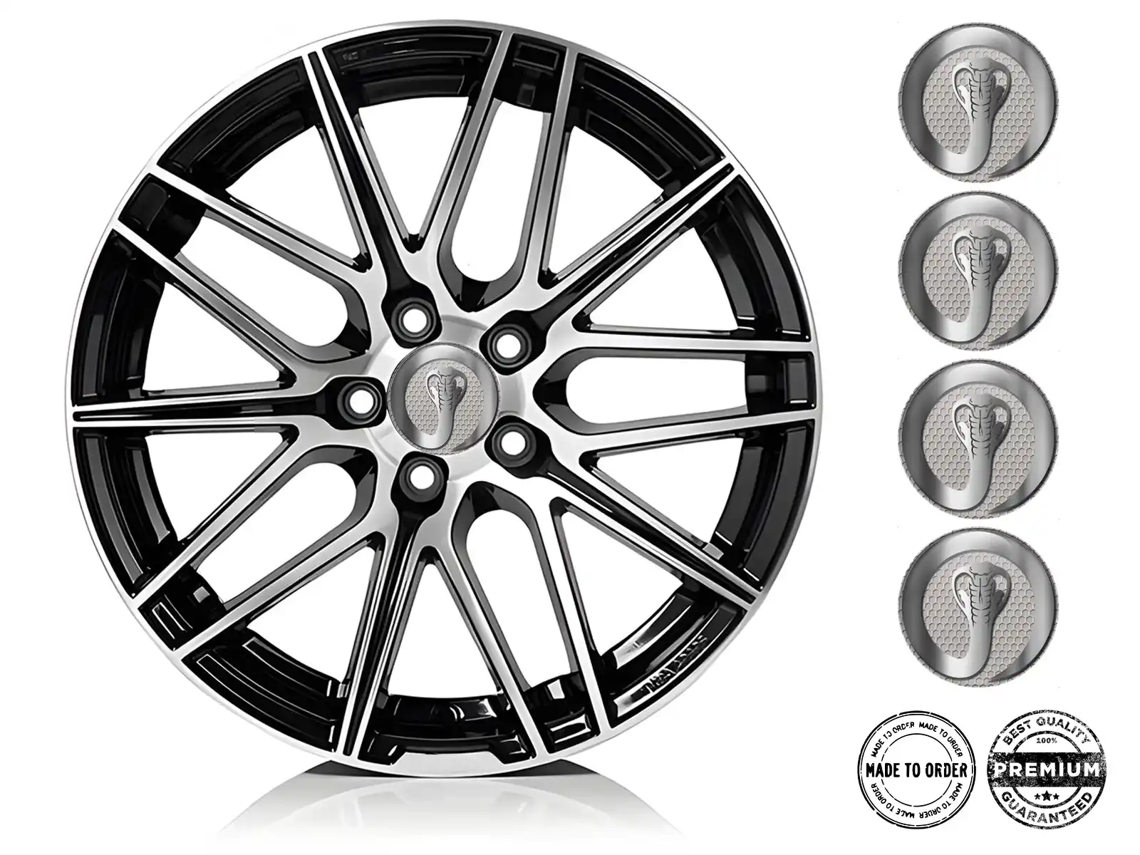 Wheel Rim Decal Logo Performance Top